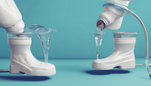 Chlorine Dosing Techniques for Effective Disinfection of Water Storage Tanks - Professional technicians performing chlorine dosing in a residential water tank.