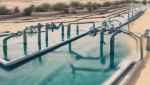 Ensuring Compliance with UAE Health Regulations for Water - Detailed inspection of an underground water storage system in a villa in Dubai.