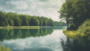 Ensuring Continuous Safety: Maintenance Tips for Lake Water - Image of a professional installing a water filtration system near a pristine lake.