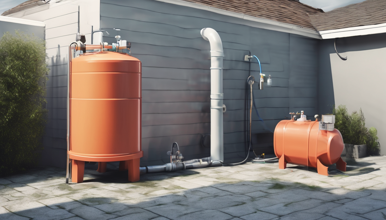 Frequency of Water Tank Cleaning for Optimal Hygiene - professional technician conducting a thorough inspection of an underground water tank in Abu Dhabi.