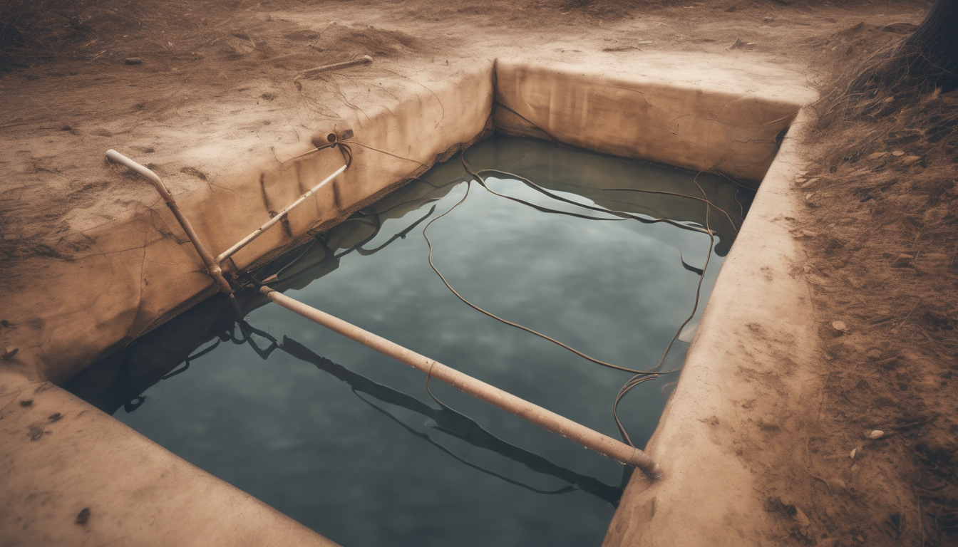 How Stagnant Water Affects Underground Tanks - Proper cleaning techniques for underground water tanks to prevent contamination and maintain hygiene.