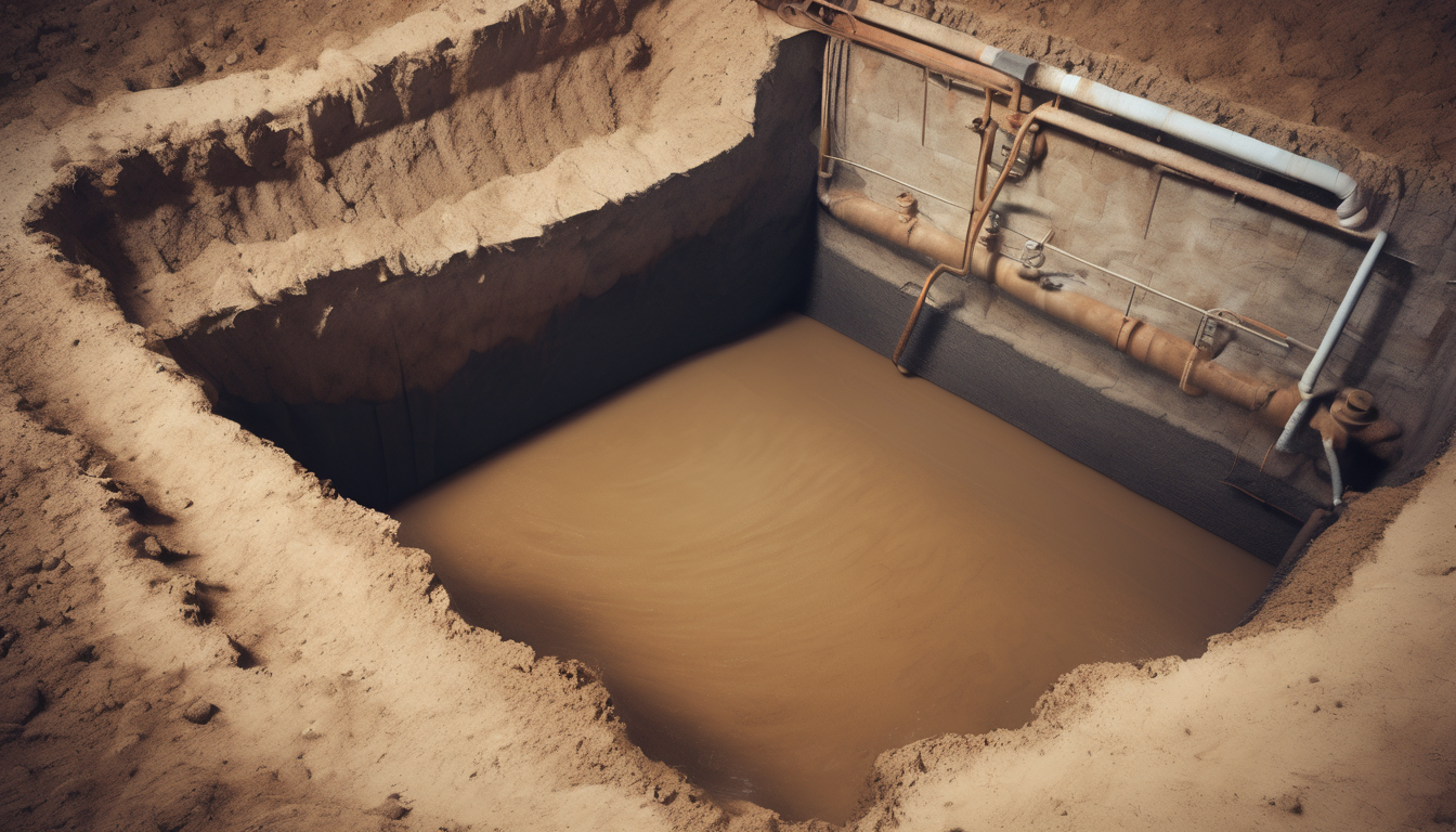 Managing Sediment Buildup in Underground Tanks - Detecting layers of sand and silt at the bottom of an underground tank.