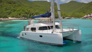 Is it safe to drink water from a charter boat's water maker in the BVI? - Clean water tanks on a charter boat in the BVI.