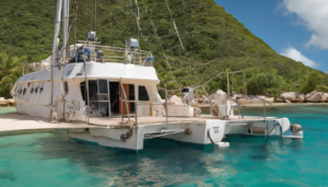 Safe Water Storage Practices on Charter Boats in the BVI - Secure storage locations for water tanks to prevent contamination.