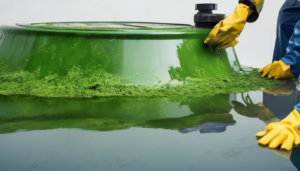 During Water Tank Cleaning - Featured image for: Mastering Algae Removal Techniques During Water Tank