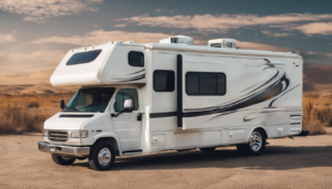 Best RV Black Holding Tank Chemicals Ingredients Analysis - A professional cleaning technician using a biodegradable chemical to clean an RV's black holding tank