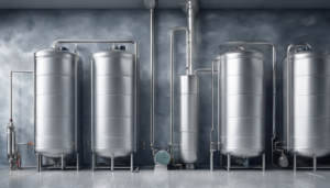 Controlling Odors in Water Tanks Throughout Different Seasons - A technician performing maintenance on a water tank.