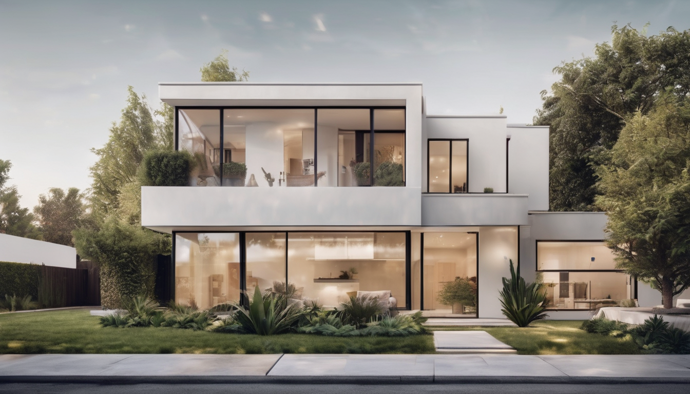 Optimal Tank Size Calculation for Residential Properties - A clean, modern water tank in a residential setting with clear visibility.