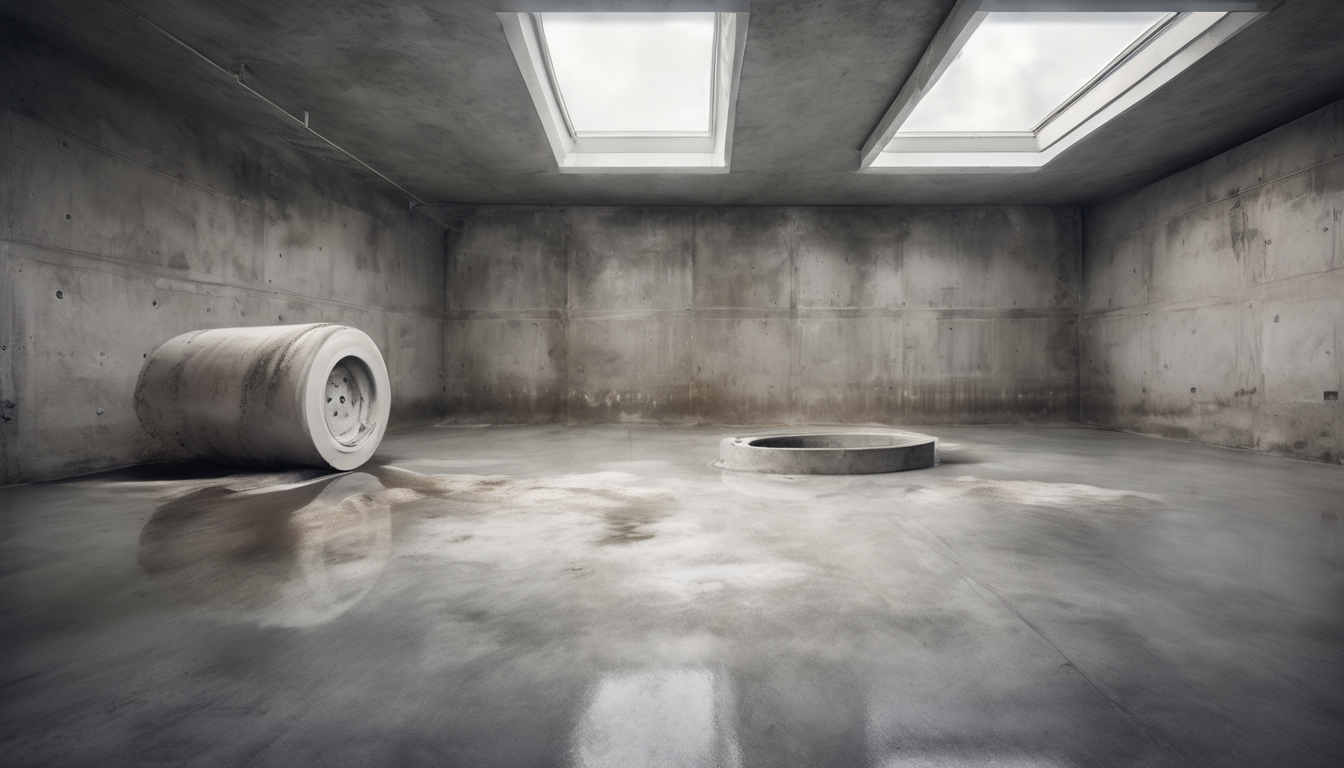 Safe Cleaning Methods for Concrete Tanks with Salt Buildup - Step-by-step guide to cleaning concrete tanks effectively without damage.