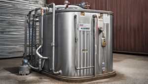 What is the best way to clean and disinfect an aluminum water tank - Professional cleaning techniques for safe drinking water in Dubai, UAE.