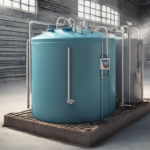 Benefits of Professional Water Tank Disinfection - technician performing Dubai Municipality approved cleaning procedure