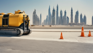 Dubai Municipality Guidelines for Tank Disinfection - professional technician performing approved disinfection procedure