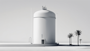 Dubai Municipality Water Tank Cleaning Regulations Explained - professional technician performing compliant tank cleaning