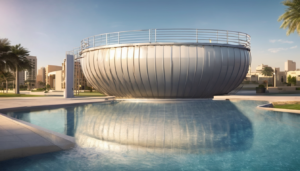 Dubai Municipality Water Tank Cleaning Standards - professional technician performing compliance cleaning