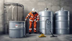 Emergency Water Tank Cleaning Service Dubai Pricing - technician performing urgent tank cleaning