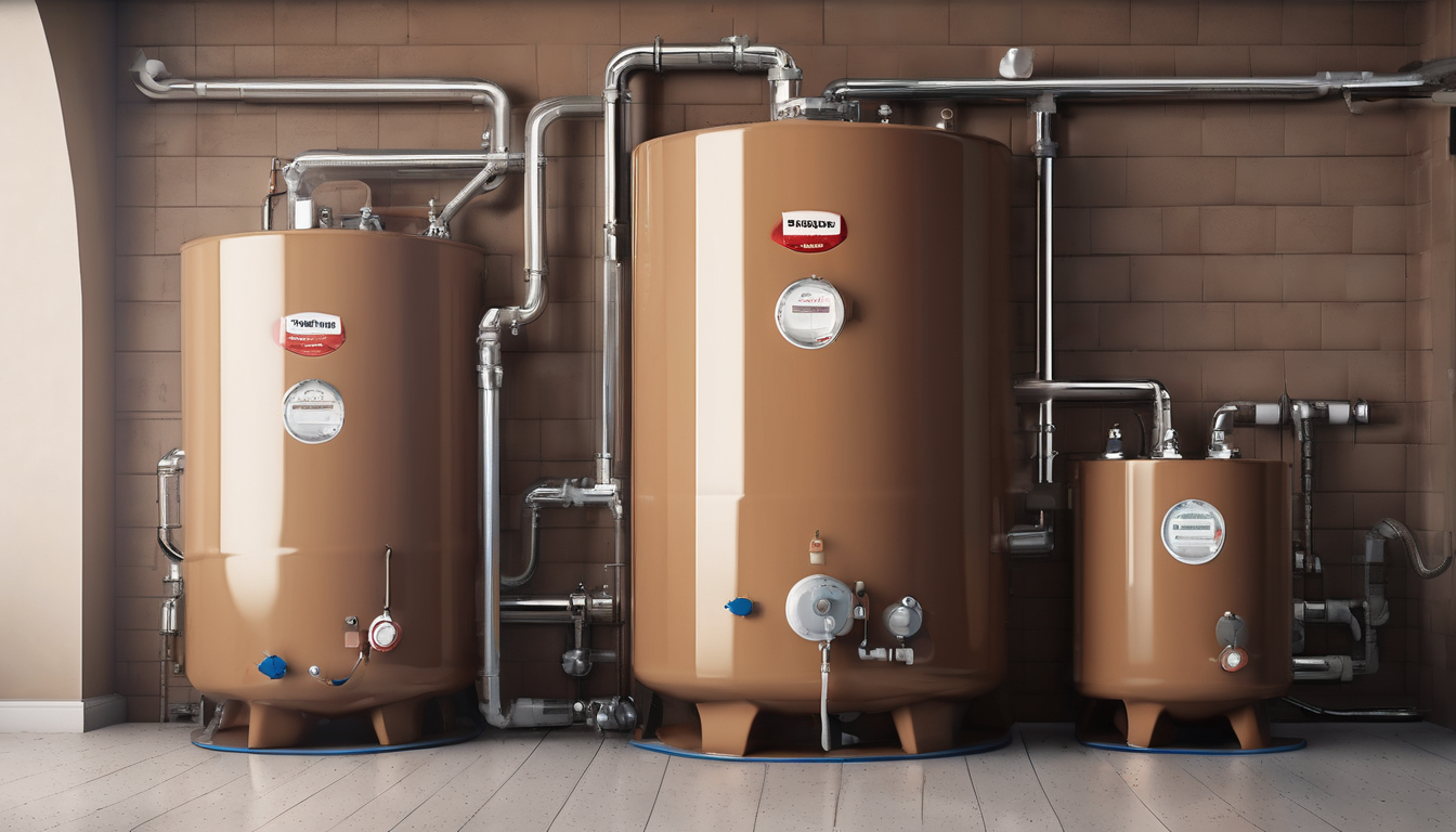 How to Fix Brown Hot Water From Tanks - professional technician inspecting water heater sediment
