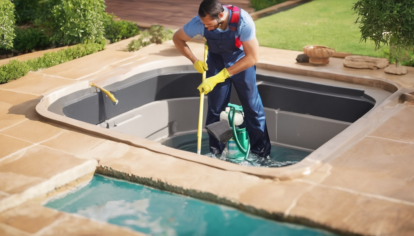 How Much Does Septic Tank Cleaning Cost in the UAE? - professional septic tank maintenance in Dubai villa setting