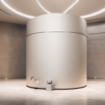 Professional Water Tank Cleaning Checklist - technician inspecting Dubai water tank interior