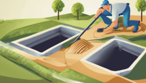 Septic Tank Cleaning Dubai Municipality Regulations - professional technician servicing villa septic system