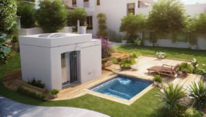 Septic Tank Pumping Frequency Dubai Guidelines - professional technician inspecting villa septic system