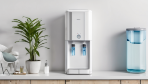 Signs your water dispenser needs immediate cleaning - cloudy water demonstration