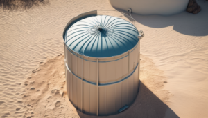 Signs Your Water Tank Needs Cleaning - professional inspection of sediment accumulation in Dubai water storage tank