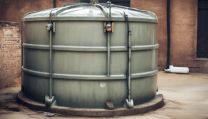 Signs Your Water Tank Needs Immediate Cleaning - professional technician inspecting contaminated water tank in Dubai home