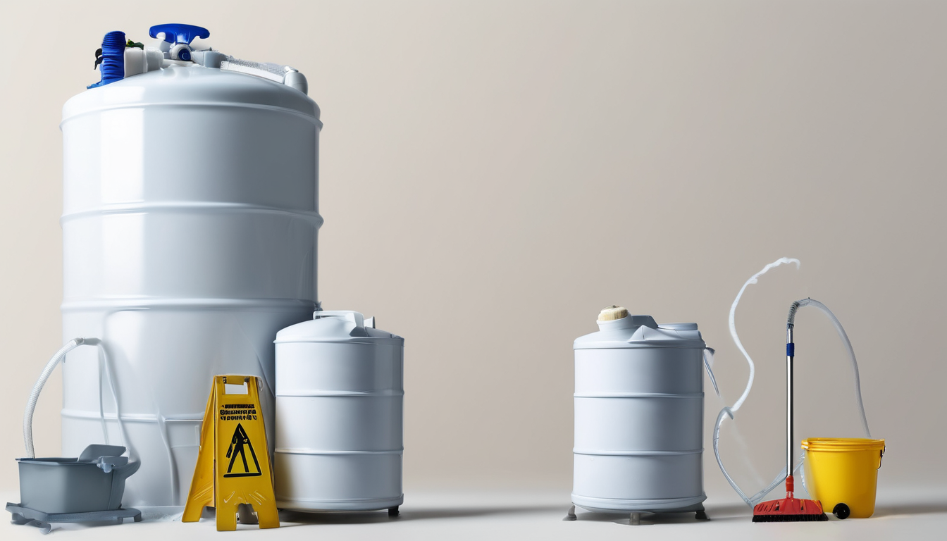 Signs Your Water Tank Needs Professional Cleaning - discoloured water indicating tank contamination