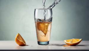 Taste and odour issues in drinking water - professional technician inspecting water storage tank