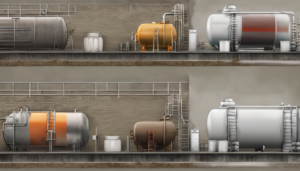 Underground vs Overhead Tank Filling Methods - comparison diagram showing water flow and storage systems