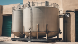 Water Tank Cleaning Cost Breakdown in Dubai - professional technician performing tank cleaning service