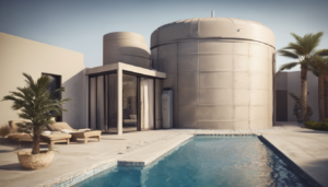 Water Tank Cleaning Cost for Dubai Villas - professional technician servicing villa water storage system