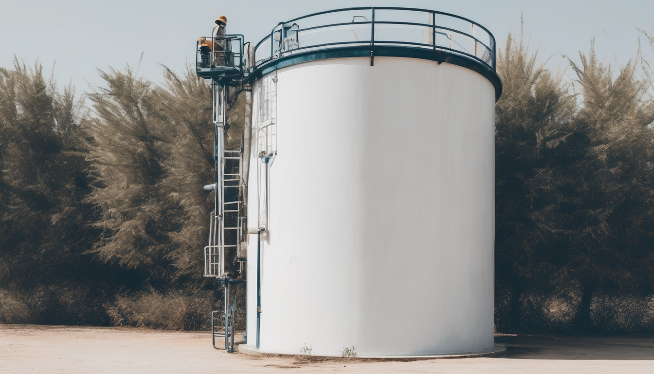 Water Tank Cleaning Cost in Dubai Complete Breakdown - professional technician performing tank cleaning service