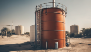 Water Tank Cleaning Cost in Dubai Explained - professional technician servicing water storage tank