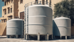 Water Tank Cleaning Cost in Dubai Explained - professional technician performing tank cleaning service