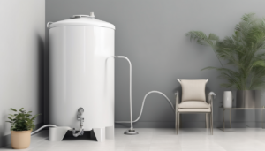 Water Tank Cleaning Frequency Sharjah Homes - professional technician inspecting residential water storage tank