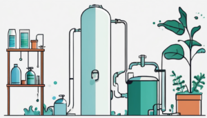 Water Tank Cleaning Frequency to Control Algae - professional technician inspecting water tank