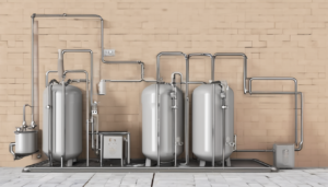Chlorination process for water tank disinfection Dubai - professional technician testing water quality after treatment