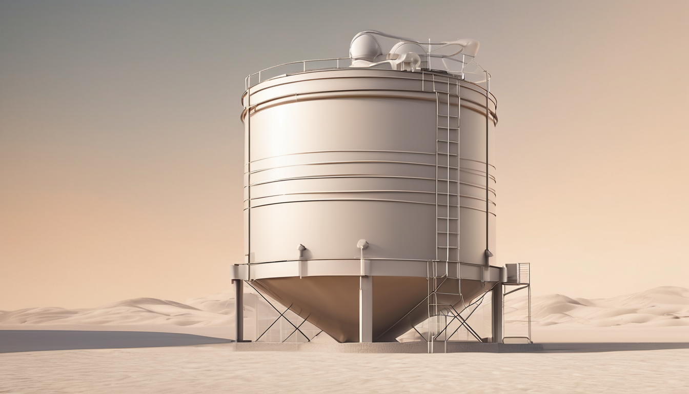 Choosing Water Tank Cleaning Services in Kuwait - professional technician performing tank inspection