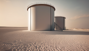 Professional Water Tank Disinfection Methods Dubai - technician performing water quality testing