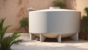 Signs Your Water Tank Needs Immediate Cleaning - professional technician inspecting water quality in Dubai villa