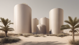 Water Tank Inspection Checklist for Dubai Properties - professional inspector assessing tank interior