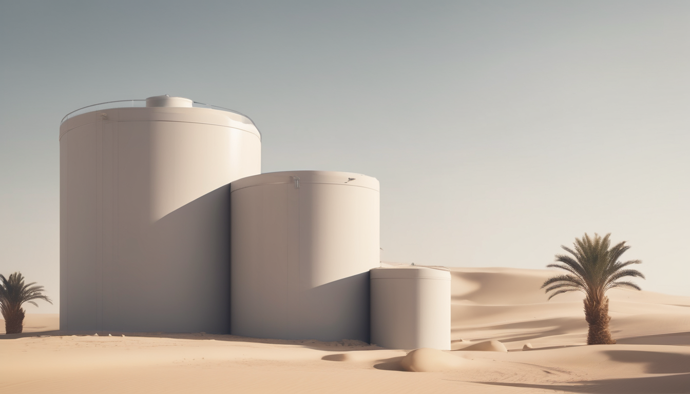 Water Tank Maintenance Schedule for Dubai Homes - professional technician inspecting residential water storage system