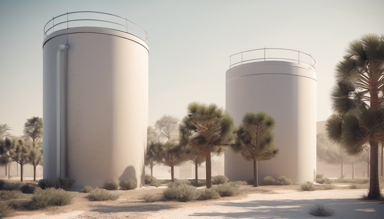 Municipality Approved Water Tank Disinfection Methods - technician performing compliance water testing